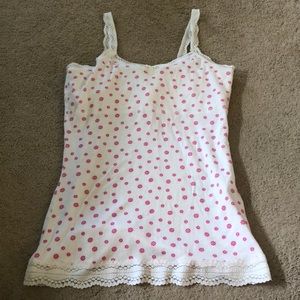 Flowered camisole